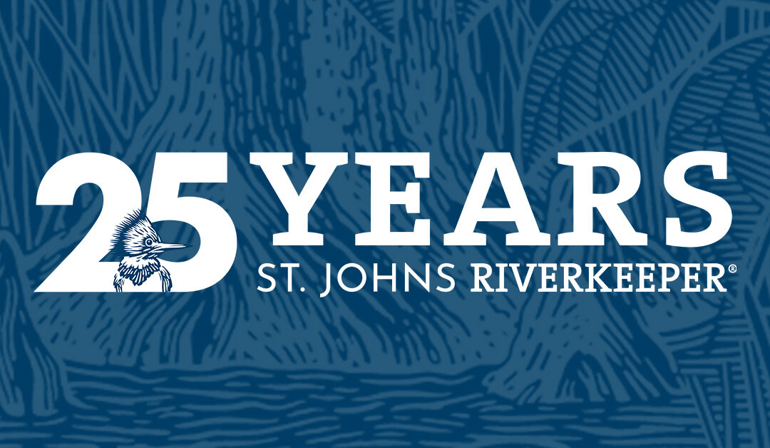 25 years logo St. Johns Riverkeeper