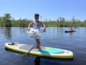 paddleboard cleanup