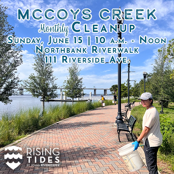 Riverwalk cleanup