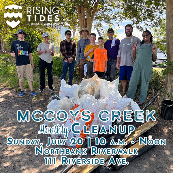 Riverwalk cleanup