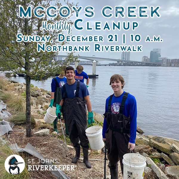 McCoys Creek Cleanup Dec 2025