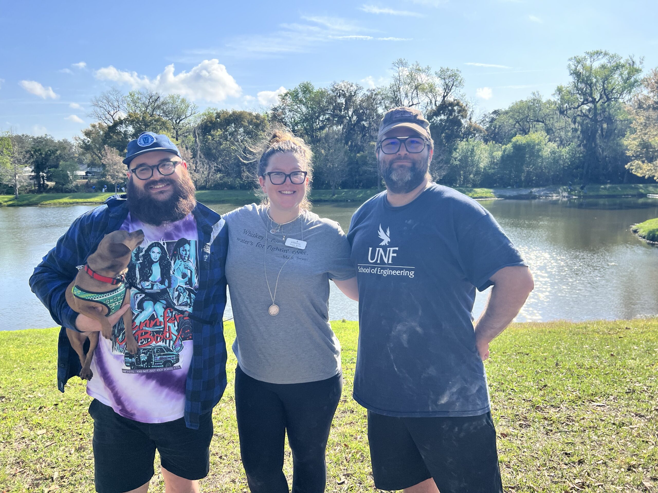 Eric Byrnes, Alicia Smith, and Daniel K