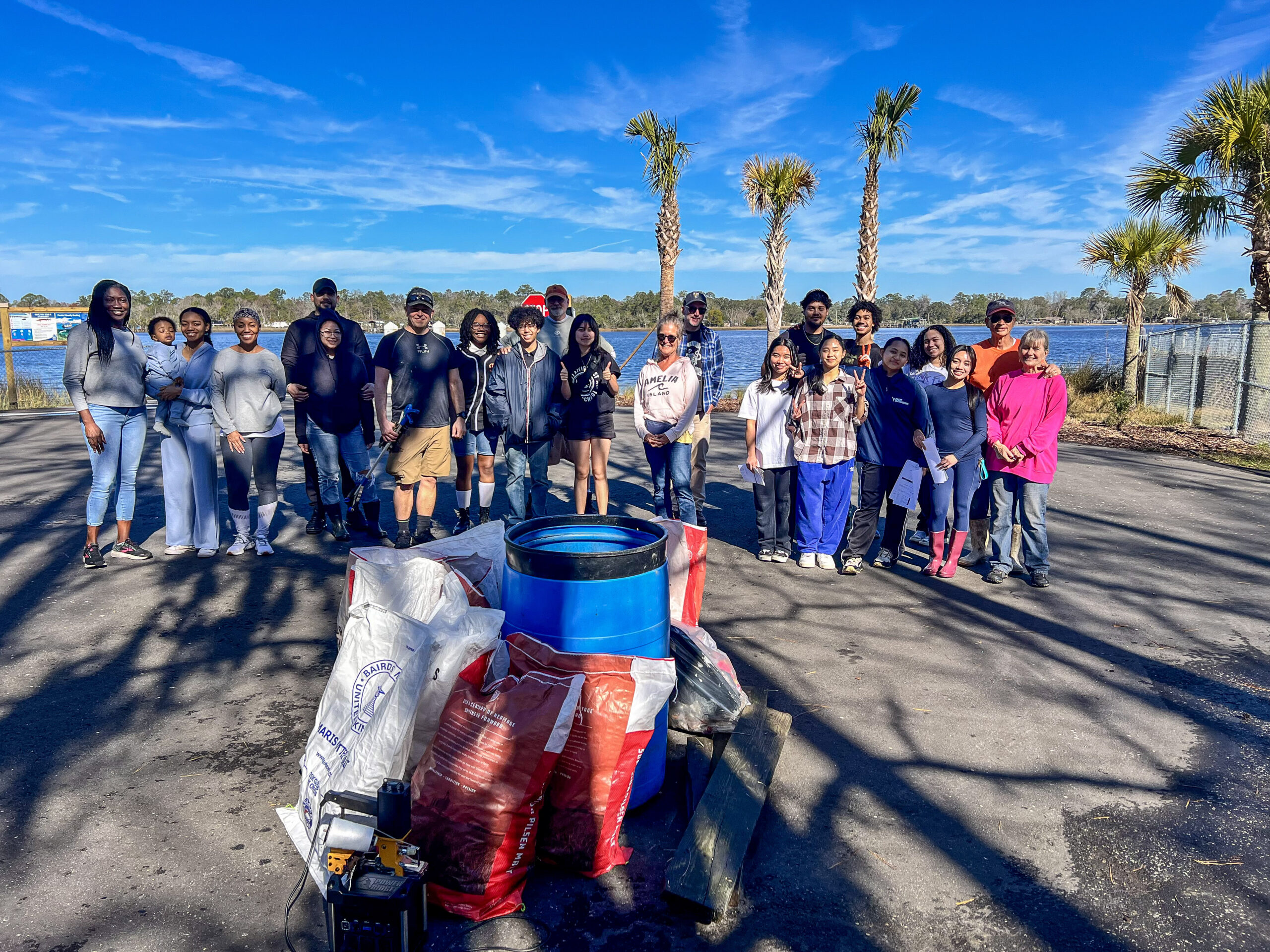 Riverview Park cleanup