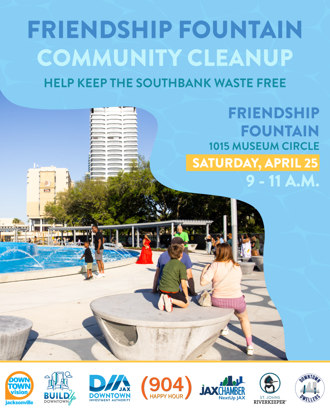 Friendship Fountain Cleanup