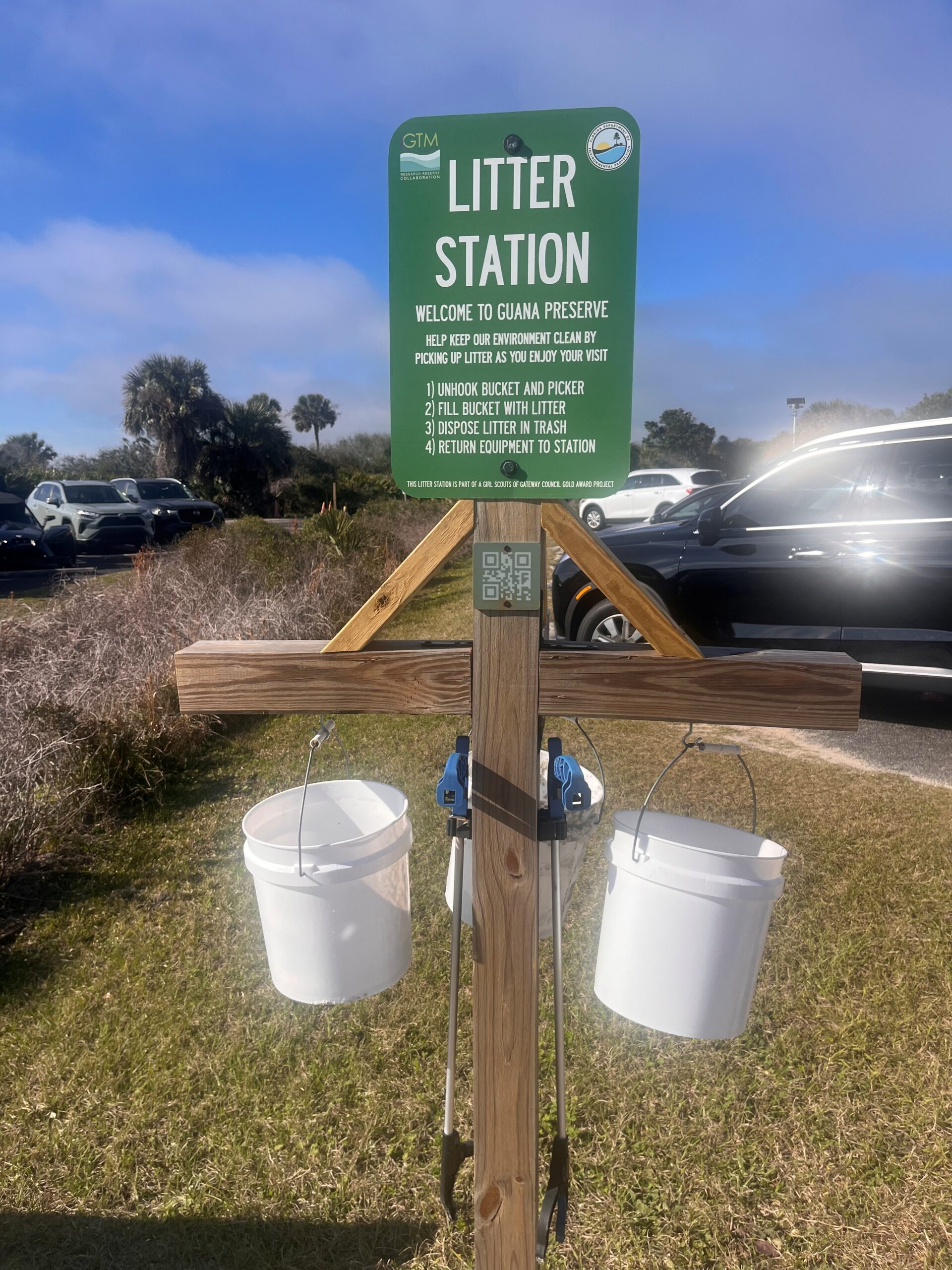 Litter Station in GTM