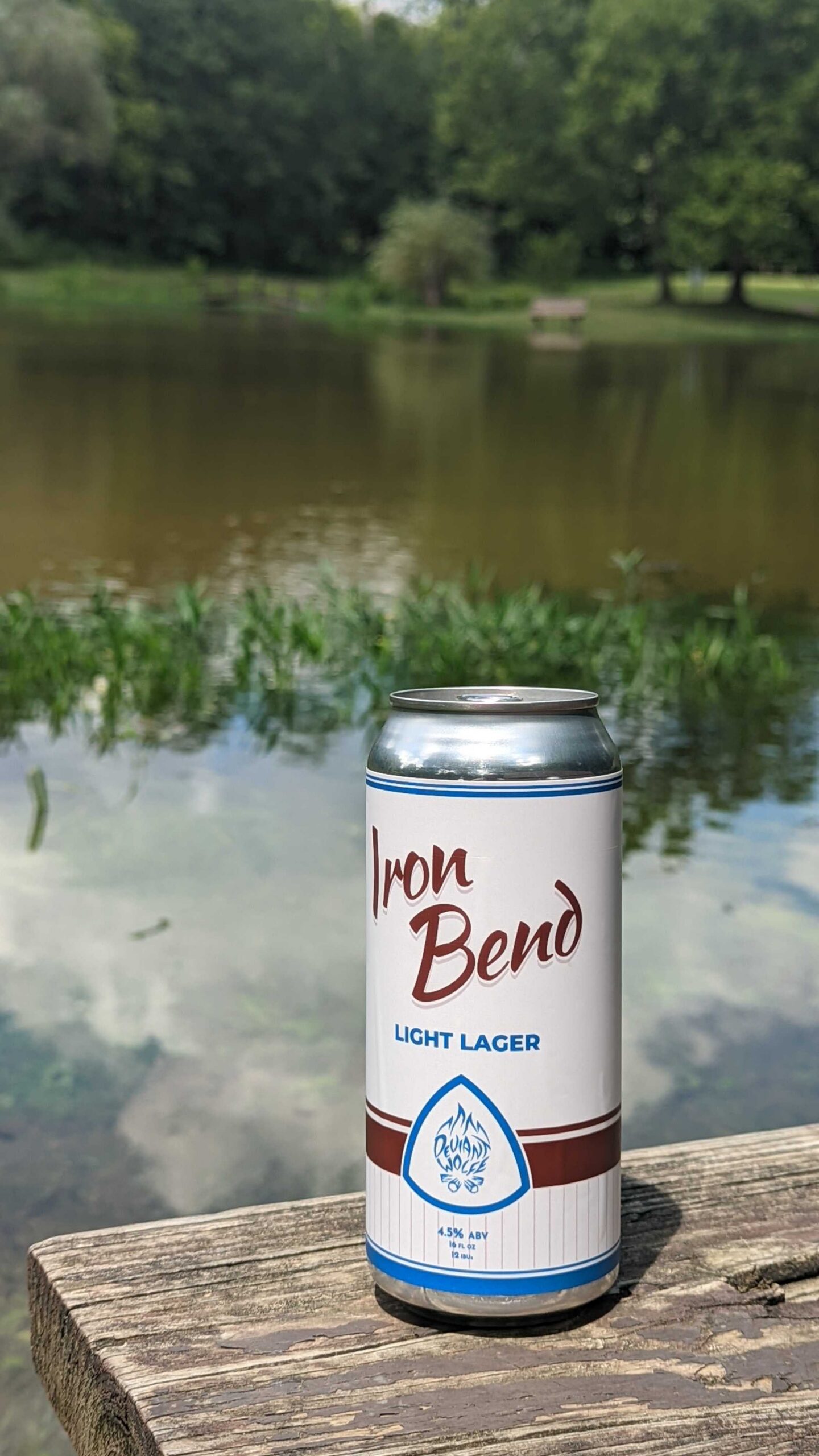 Iron Bend lager by Deviant Wolfe